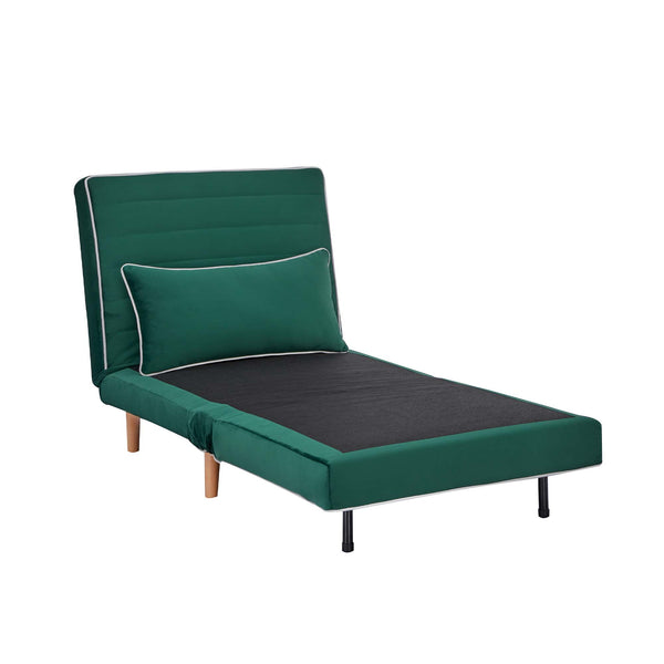 English Elm Canon Versatile Green Velvet Modular Sofa Bed Set – Space-Saving, Quick-Convert, Stylish Comfort! W3391S00002