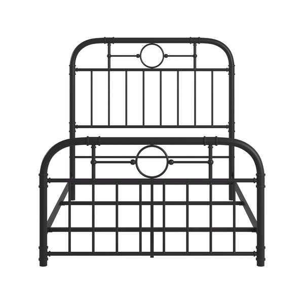 Homelegance By Top-Line Ellington Black Metal Bed Black Metal
