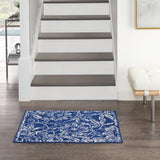 Nourison Whimsicle WHS05 Machine Made Power-loomed No Border Indoor Only Farmhouse Kids Rug Navy, Navy 100% Polypropylene 99446835437