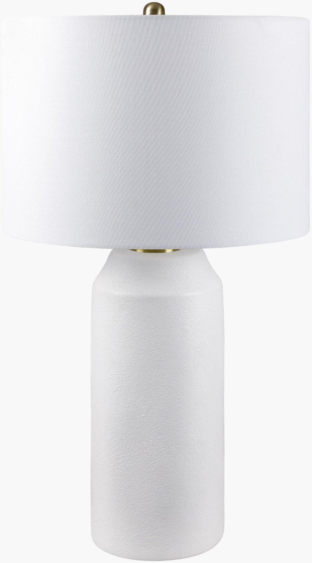 Livabliss Eclat Ceramic Table Lamp with Linen Shade Warm Ambient Glow for Farmhouse Decor ECL-001