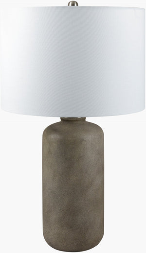 Livabliss Eclat Ceramic Table Lamp with Linen Shade Warm Ambient Glow for Bedroom or Living Room ECL-004