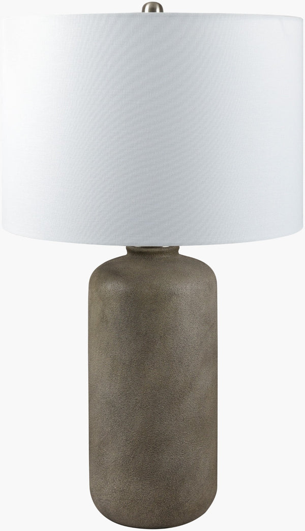 Livabliss Eclat Ceramic Table Lamp with Linen Shade Warm Ambient Glow for Bedroom or Living Room ECL-004