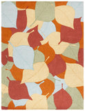 Safavieh Easy Care 304 Hand Tufted Floral Rug Rust / Green 4' x 6'