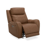 Parker House Haywood - Butternut Power Reclining Sofa And Recliner Brown 100% Leather ,Leather Match Mhay-31ph-btnt