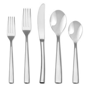 Lenox Hampton Forge Totem 20 Piece Everyday Flatware Set Metallic, STAINLESS METAL 365B020HFN