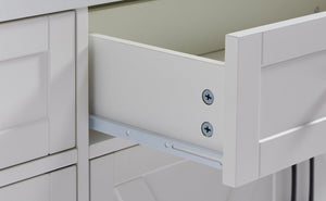 English Elm Tv Cabinet Set - Modern Multifunctional Wall Unit With Storage, Console & Sideboards For Living Room W1162S00010-GIGA