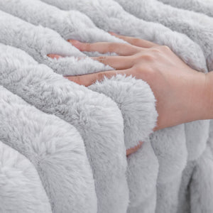 English Elm 3 in 1 Convertible Sleeper Sofa Bed with Plush Fabric, Spring Support, Cozy Skin-Friendly Comfort Light Gray W1767P195964