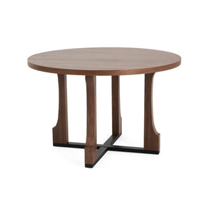 English Elm Christopher Knight Home® - 48" Round Dining Table - Farmhouse Charm With Durable Wood, Seats 4, Perfect For Small Spaces! N771P240936T