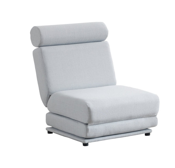 English Elm Single Foldable Linen Sofa Bed with Foam Core Portable Guest Room Lounge Chair W2113P181631