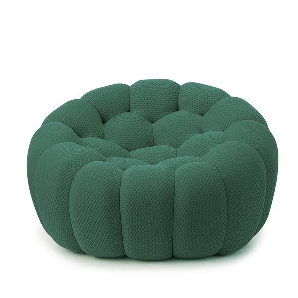 English Elm Bubble Modular Sofa Single Seat In Green - Stylish, Ergonomic Design For Comfort & Versatility B341P320923
