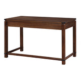 OSP Home Furnishings Baton Rouge Desk Brushed Walnut