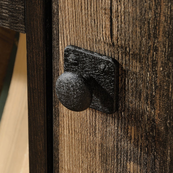 English Elm Credenza, Stylish Brown Finish Tv Stand For Screens Up To 60" With Flexible Storage & Organization B356P367781