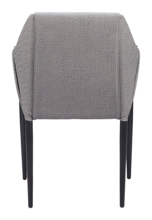 Andover Dining Chair - Set of 2 Slate Gray 110167 Zuo Modern