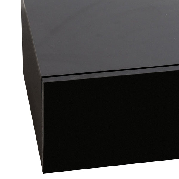 English Elm Modern Floating Media Console with Drop Down Doors and Display Shelf for Living Rooms W331P361255