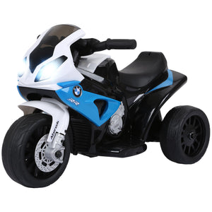 English Elm Aosom Bmw Licensed Toddler Ride on Motorcycle 6v Electric Three Wheel Toy W2225P229346