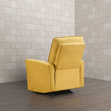 English Elm Ashcroft Furniture - Asheville Dark Yellow Suede Recliner Chair