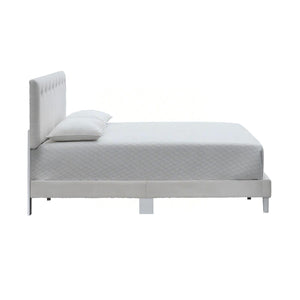 English Elm Sinclair Tufted Twin Platform Bed with Gold-Tone Accents, Plush Teddy Fabric, Adjustable Headboard Wheat 60.39 L x 26.37 W x 7.28 H B078P400738