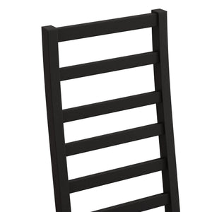 English Elm Metal Dining Chairs Set Of 4 - Sleek Black Pu Leather & Sturdy Steel Legs For Modern Spaces W757P232711