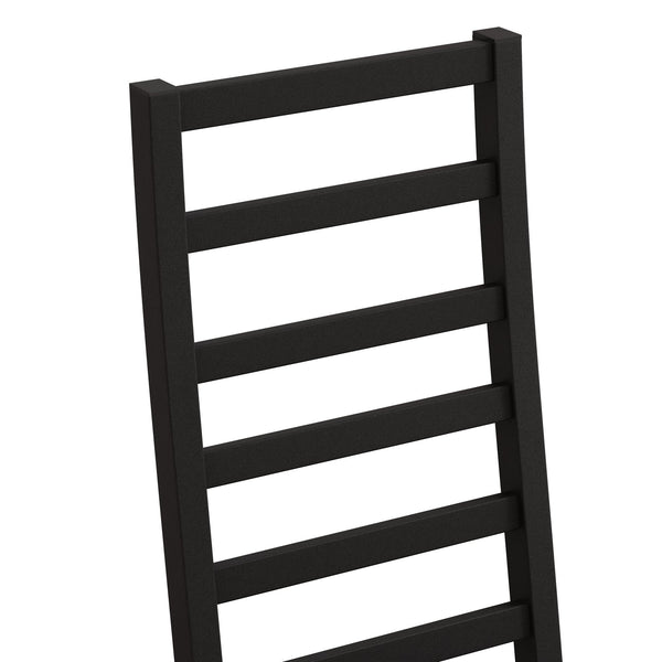 English Elm Metal Dining Chairs Set Of 4 - Sleek Black Pu Leather & Sturdy Steel Legs For Modern Spaces W757P232711