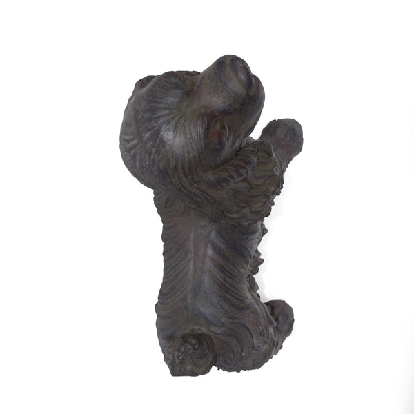 English Elm Christopher Knight Home® - JOSIE Cocker Spaniel Cast Stone Garden Statue, Brown Wash Finish, Weatherproof 14.5"H Accent 65284.00BRN