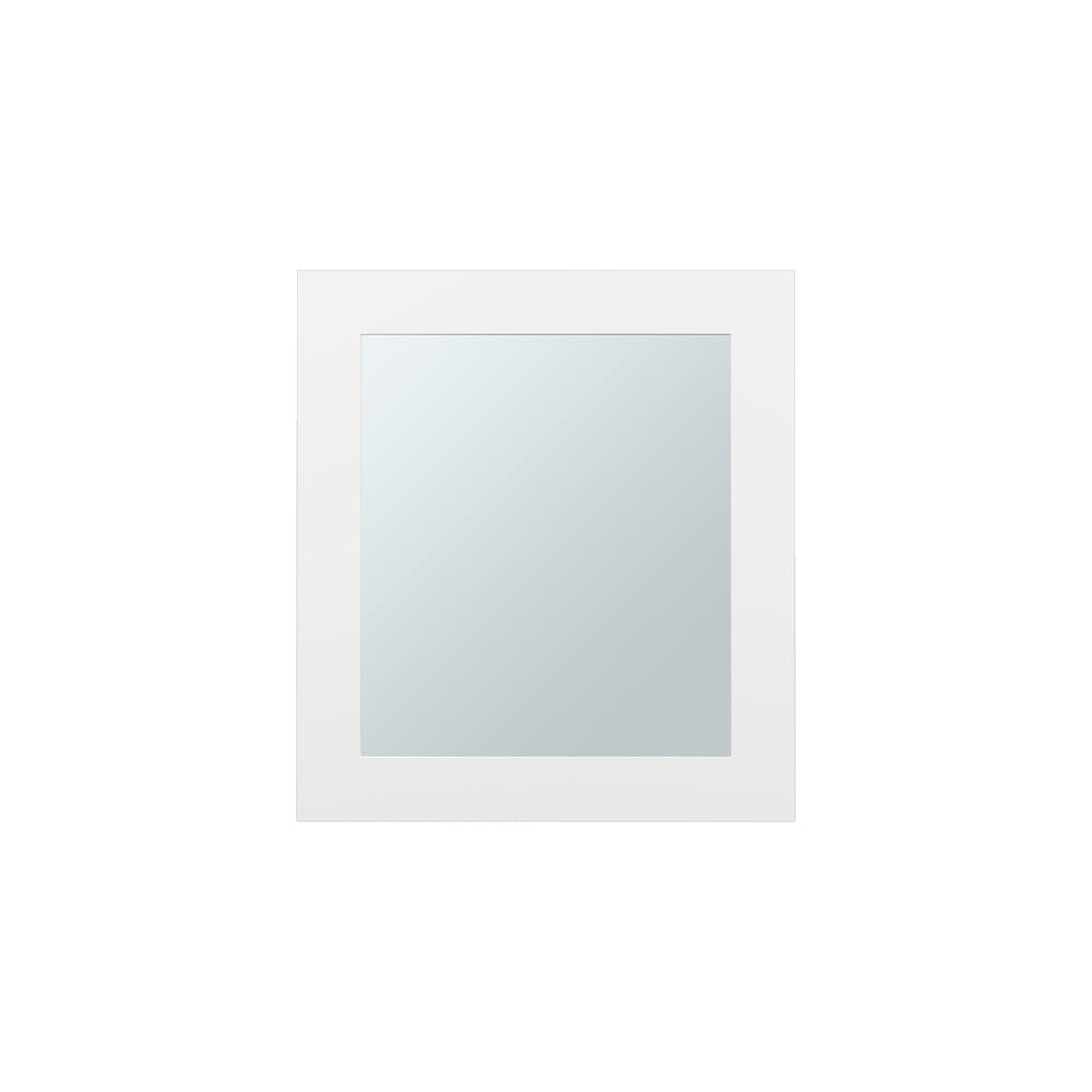 English Elm Medicine Cabinet Hailey White Mirrored Door Compact Wall Storage with Two 9"x16.5" Shelves, Durable Engineered Wood B092P238753