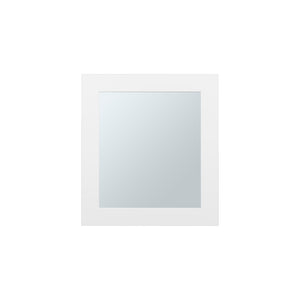 English Elm Medicine Cabinet Hailey White Mirrored Door Compact Wall Storage with Two 9"x16.5" Shelves, Durable Engineered Wood B092P238753