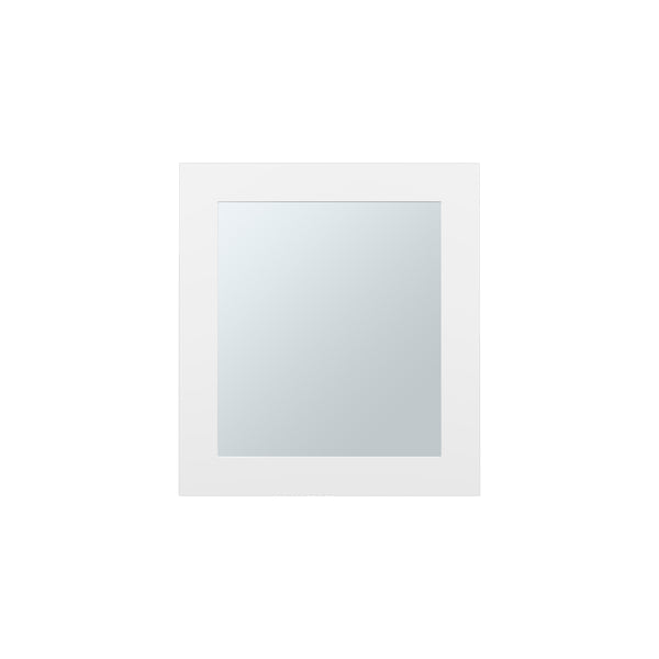 English Elm Medicine Cabinet Hailey White Mirrored Door Compact Wall Storage with Two 9"x16.5" Shelves, Durable Engineered Wood B092P238753