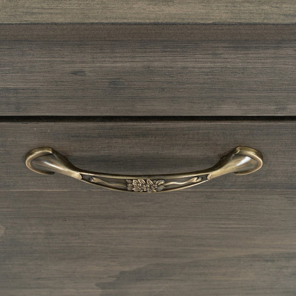 English Elm Twin Size Murphy Bed With Integrated Led Light - Space-Saving Foldable Cabinet For Stylish Living N7090004013D-GIGA