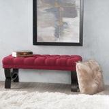 Christopher Knight Home® - Noble House - Scarlett Tufted Fabric Ottoman Bench