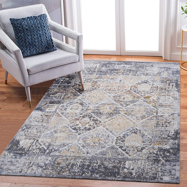 English Elm Loom & Luxe 5X7 Traditional Area Rug - Stylish, Stain-Resistant, Non-Shedding, Kid & Pet-Friendly Decor B335P289517