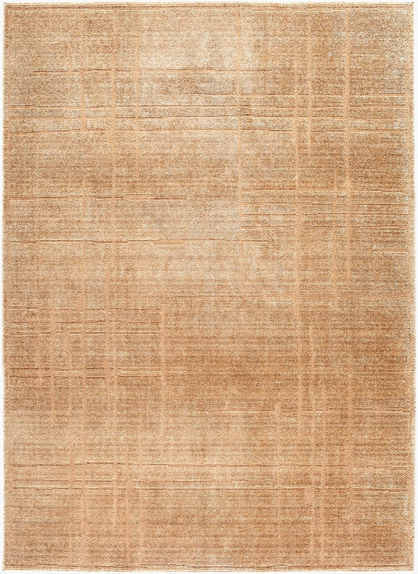 Livabliss Alma Geometric Polypropylene Area Rug Turkish Woven Modern Living Room Floor Accent Tan 6'7" x 9' EDAL2303-679