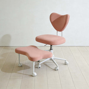 English Elm Meditation Floor Chair Ergonomic Lumbar Support Plush Seat Swivel Base Study W3248P456664