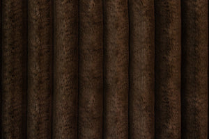 English Elm Contemporary Chocolate Fur-Like Corduroy Motion Sofa with Cup Holders, Drawer & USB Charging Recliner B011P335399