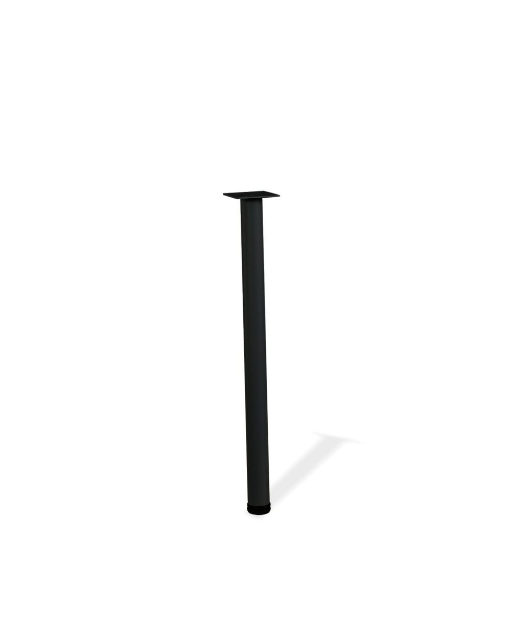OSP Home Furnishings Pace Tables Sturdy Support Leg Durable Commercial and Residential Modern Base T-Arc PAC-LEGTARC-BLK