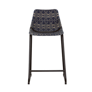English Elm Carmel Upholstered Dining Side Chairs Set of 2 Beige Fabric with Dark Grey Frame B062P447821