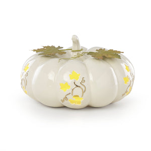 Lenox Lighted Pumpkin Small Centerpiece Ivory, NO COLOR PORCELAIN 883398