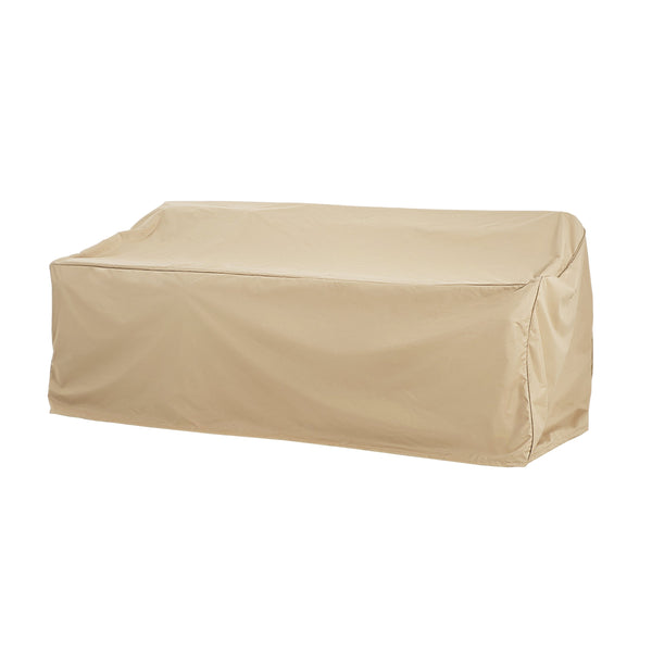 English Elm Christopher Knight Home® - SHILED Beige Patio 3-Seater Sofa Cover – Weatherproof, UV-Resistant Fabric, Lightweight & Durable Protection for Outdoor Furniture N775P230615B
