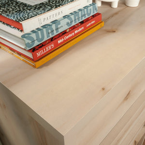 English Elm 4-Drawer Chest With Smooth-Glide Drawers - Contemporary Brown Finish For Stylish Storage Solutions B356P402814