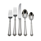 Reed And Barton Allora 5-Piece Flatware Set: Durable 18/10 Stainless Steel, Dishwasher Safe