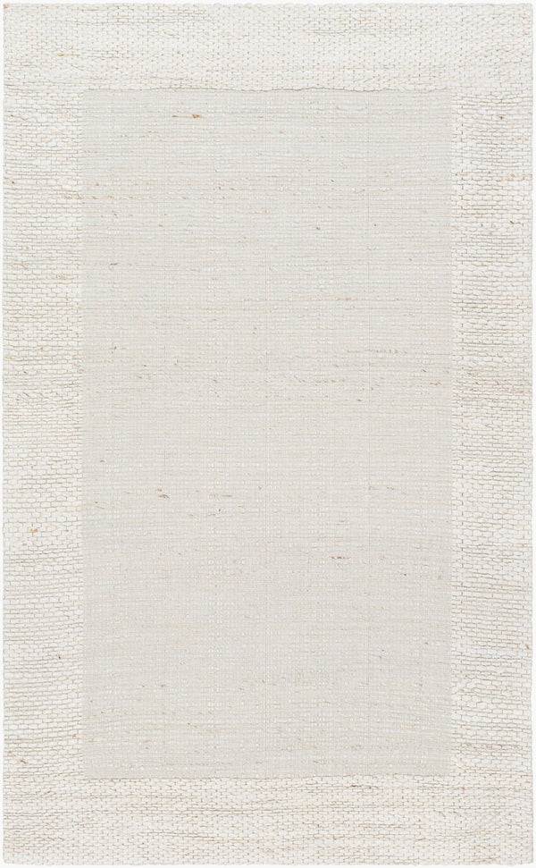 Livabliss Edirne Handwoven Jute Cotton Accent Rug Rustic Cottage Style for Entryway or Bedside EDE2300-23