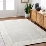 Edirne EDE-2300 9' x 12' Handmade Rug EDE2300-912  Cream, Black Surya