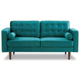 English Elm Ashcroft Furniture - Casey Velvet Loveseat