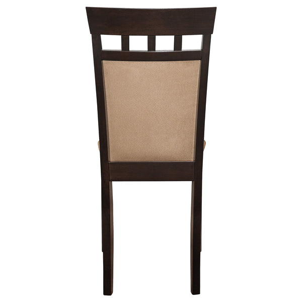 English Elm 2pc Mid-century Z Chair with Rich Fabric Upholstery, Solid Hardwood Frame, Angled Legs & Modern Flair Beige,Brown+Tan,Cappuccino 39.78 L x 18.32 W x 7.29 H B011P303464