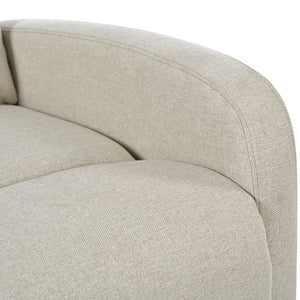 English Elm Christopher Knight Home® - Modern Recliner Plush Manual Recliner Chair with Ergonomic Support, 3-Position Backrest, Durable Fabric Comfort Wheat N763P256491A