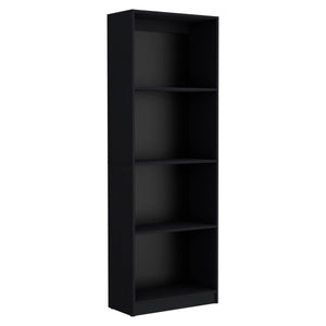 English Elm Lainor 3-Piece Home Bookcase Set with 13 Shelves, Durable Manufactured Wood, Modern Display Storage Black 41 L x 28 W x 5 H B070S00269
