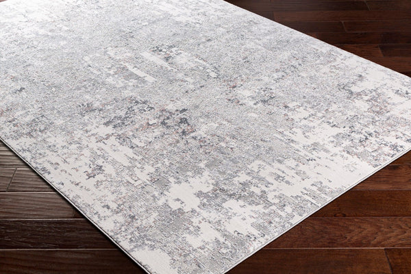 Livabliss Edinburgh Machine Woven Polyester Area Rug Traditional Pattern for Living Room Dining Cream, Light Gr 6'7" x 9'6" EDG2300-6796