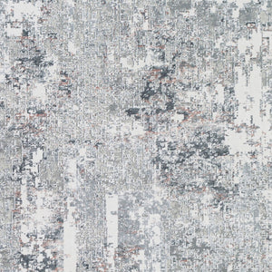 Livabliss Edinburgh Machine Woven Polyester Area Rug Traditional Pattern for Living Room Dining Cream, Light Gr 6'7" x 9'6" EDG2300-6796