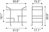 Antalya Bar Cart Multicolor 109778 Zuo Modern