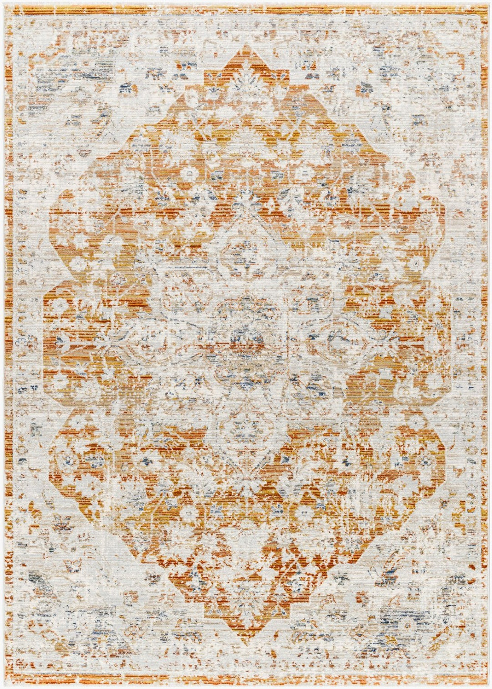 Livabliss Edmonton Geometric Fringe Area Rug Polypropylene Blend for Entryways and Small Spaces Cream, Tan 2' x 2'11" EDO2304-2211