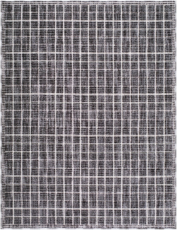 Livabliss Odeon Geometric Modern Machine Woven Polyester Accent Rug for Entryways and Offices Cream, Black 7'10" x 10' EDOD2302-71010